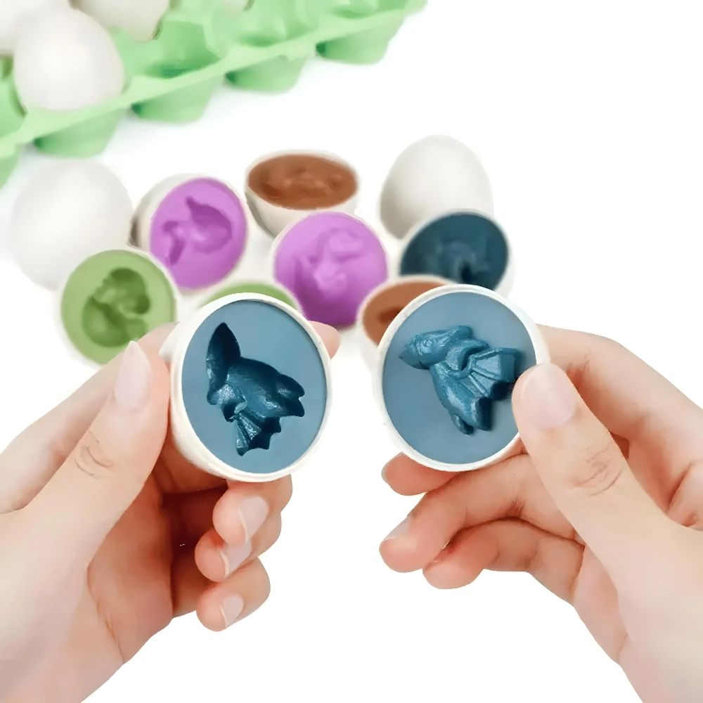 Funfiniti - Shape Matching Egg Toy - 12pcs