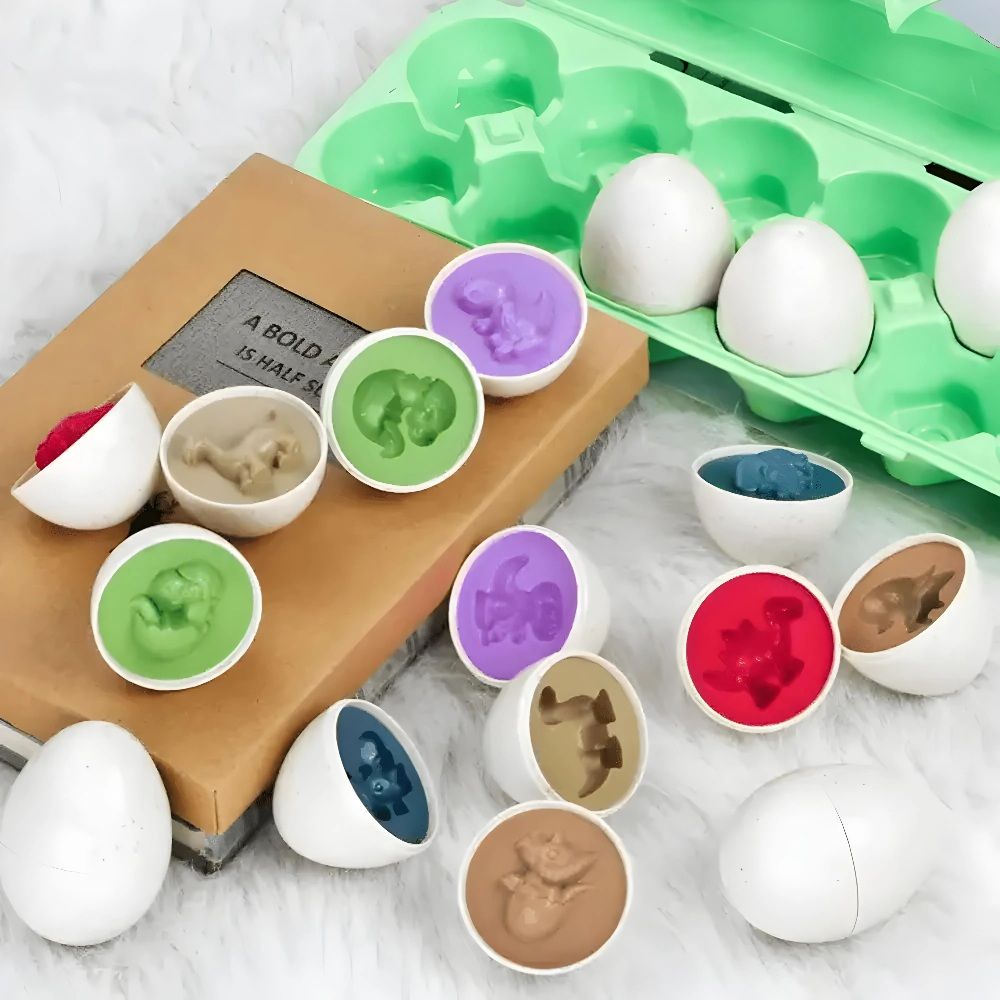 Funfiniti - Shape Matching Egg Toy - 12pcs