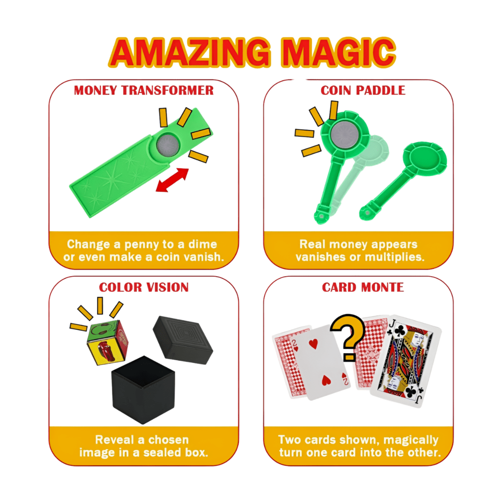 Funfiniti - Jumbo Box Of Magic Tricks - 75pcs