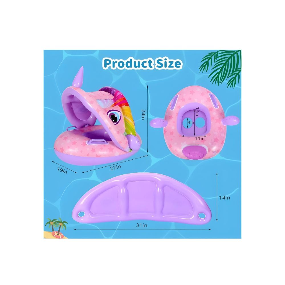 Funfiniti - Baby Swimming Float - Unicorn