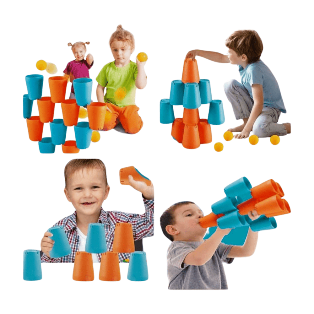 Funfiniti - 3-In-1 Quick Stack Up Blocks - 30pcs