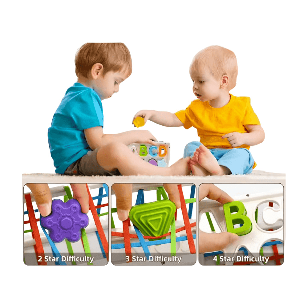 Funfiniti - Baby Shape Sorter Toy - 14pcs