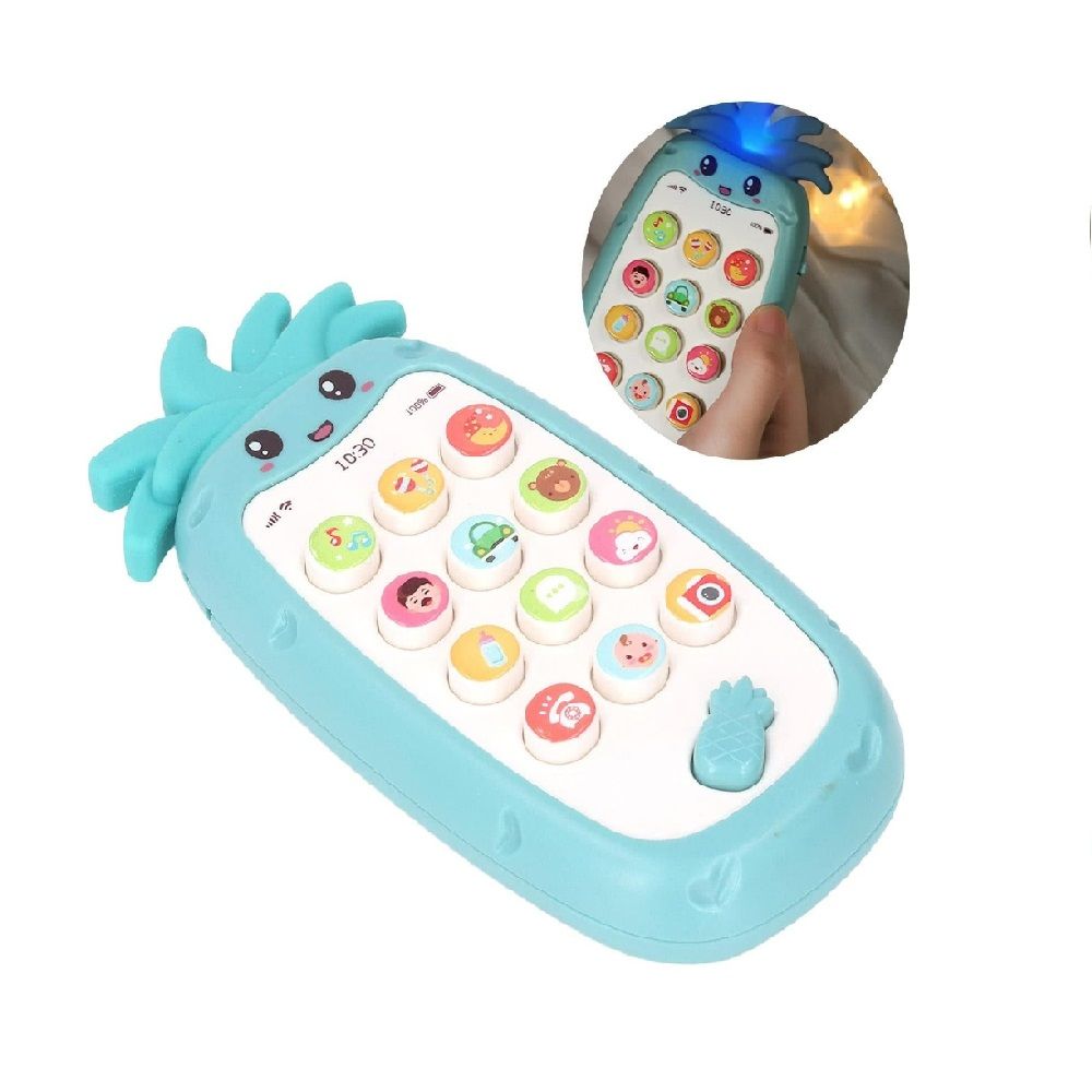 Funfiniti - Pineapple Mobile Phone Lights And Musical Toy