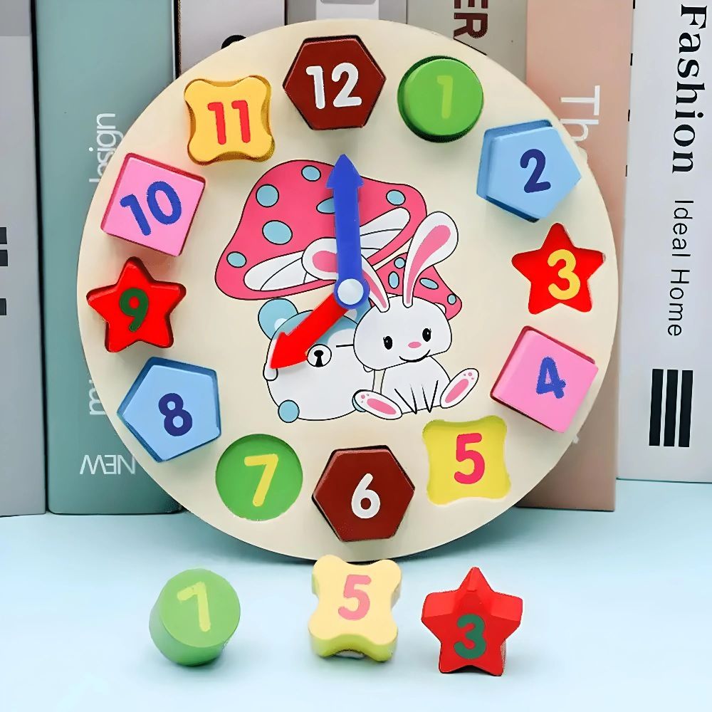 Funfiniti - Bunny Digital Geometry Clock