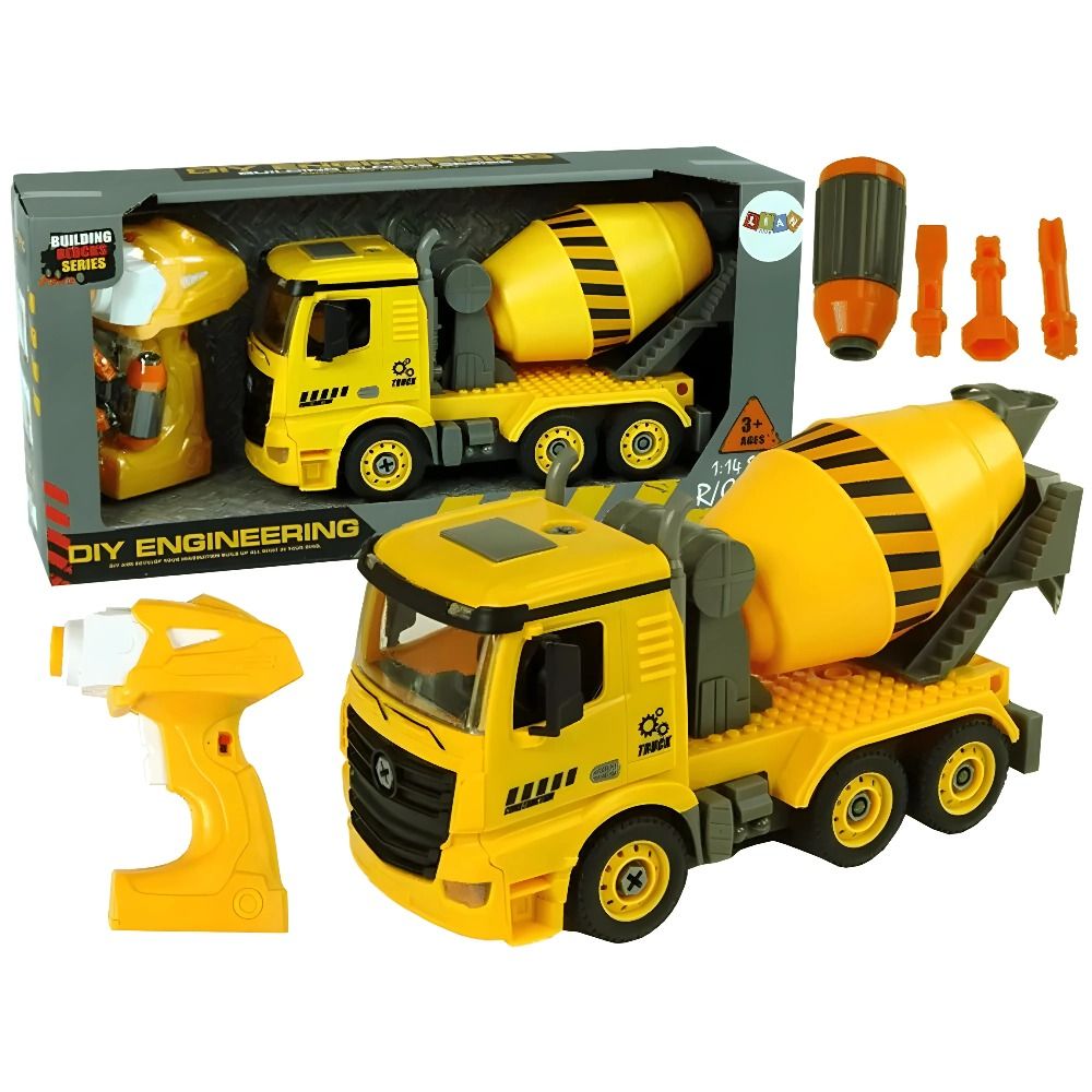 Funfiniti - Cement Mixer Truck Toy 1:14