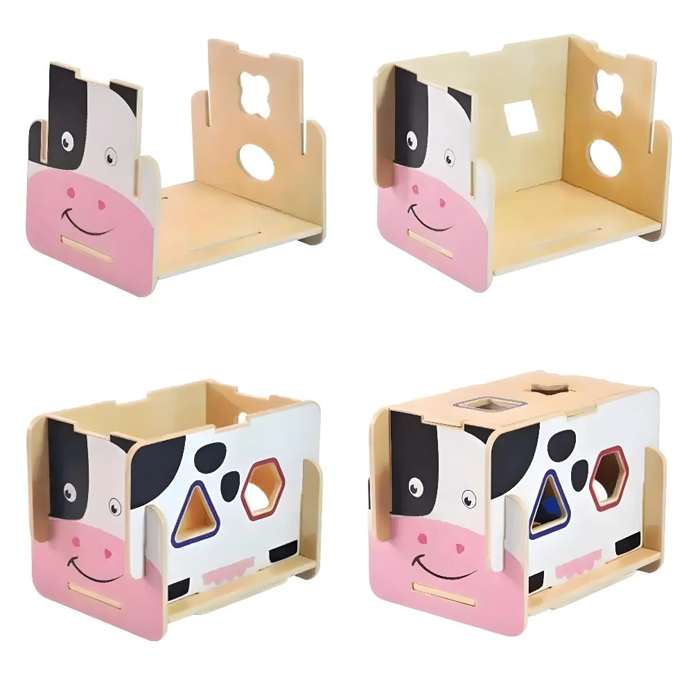 Funfiniti - Building Cow Shape Sorter