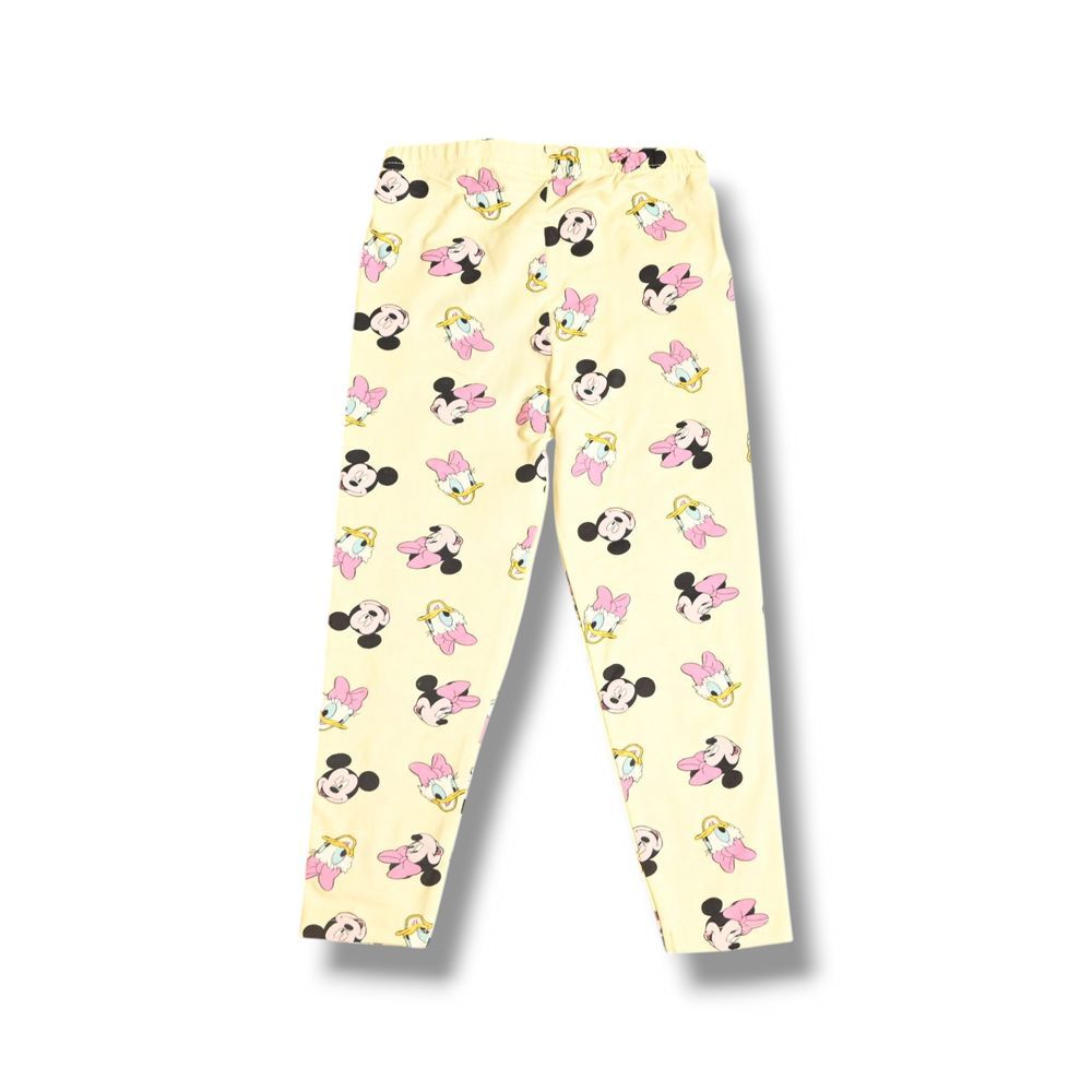 Mickey Mouse - Girl's Leggings - Yellow