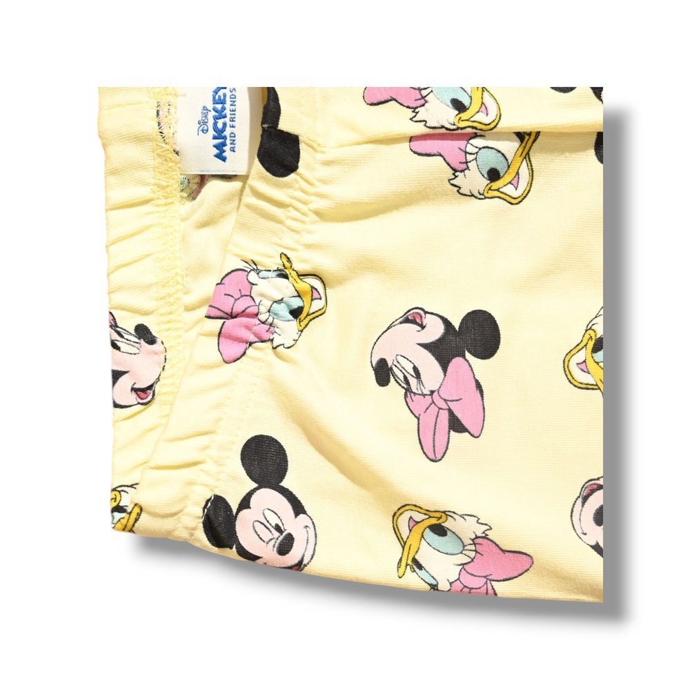 Mickey Mouse - Girl's Leggings - Yellow