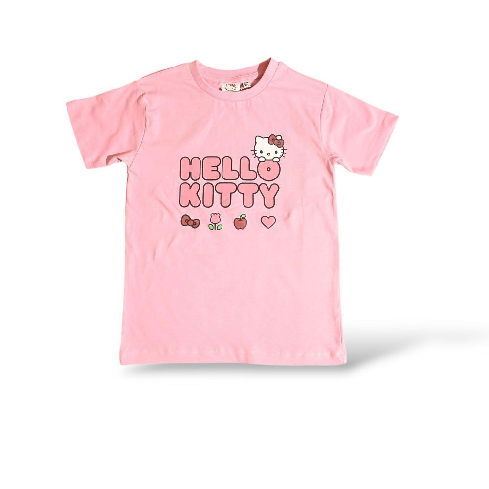 Hello Kitty - Girl Shortsleeve Pajama Sets - Pink