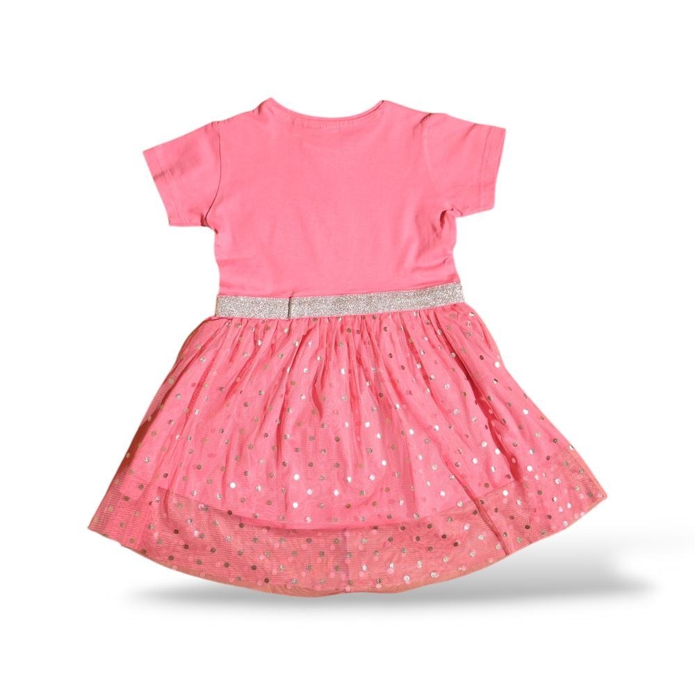 Pink Panther - Girl's Tulle Dress - Pink