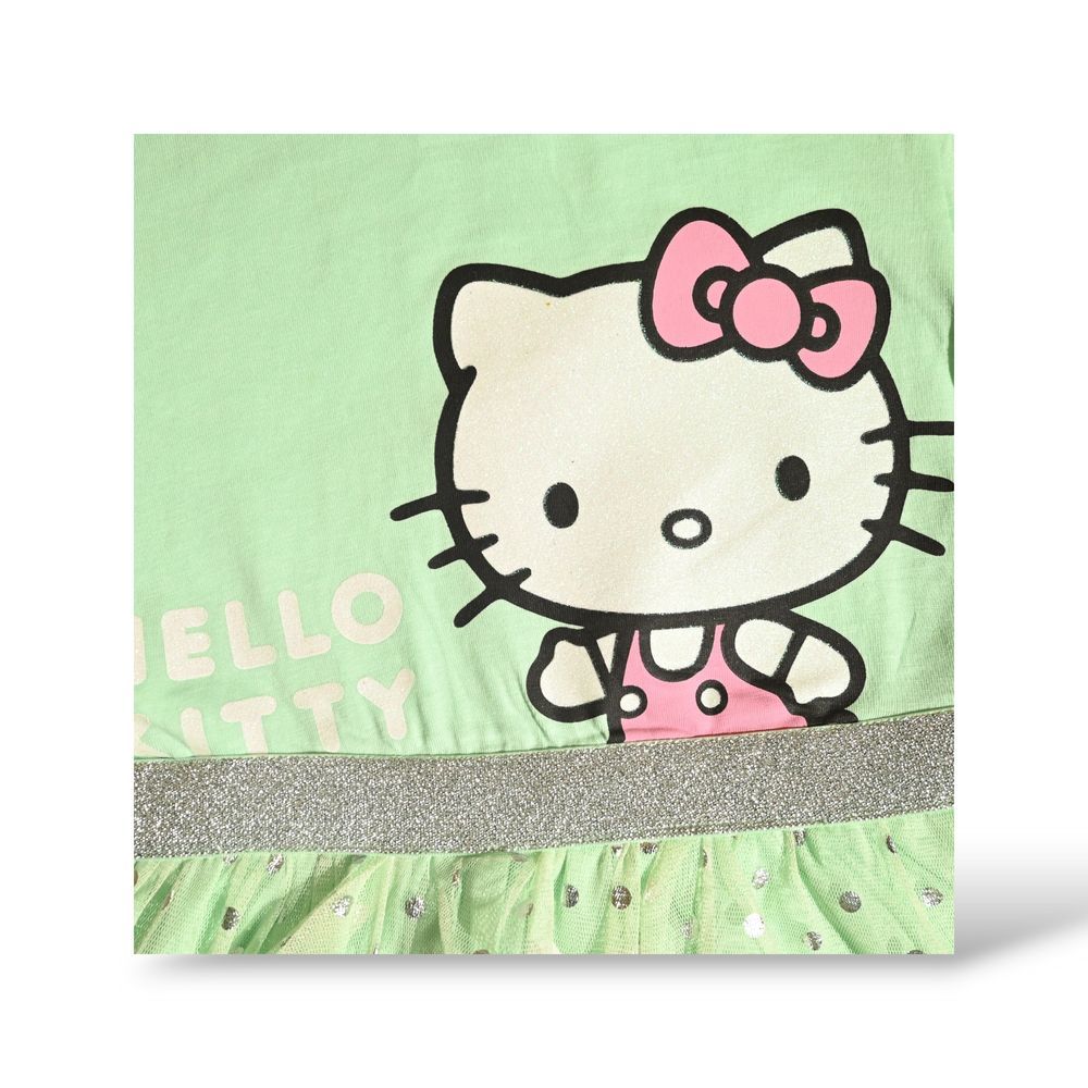 Hello Kitty - Girl's Tulle Dress - Green