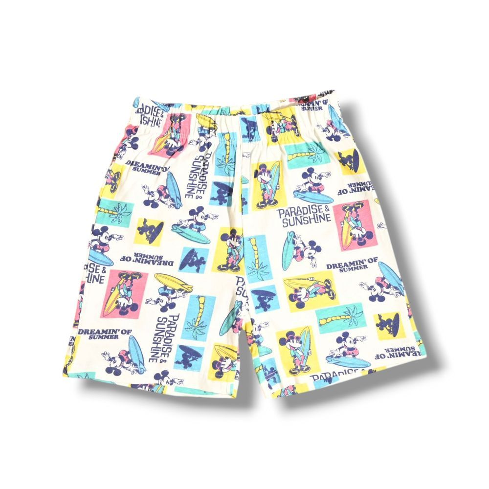 Mickey & Friends - 2pc-Set - Boy's Summer T-Shirt And Short - Multicolor