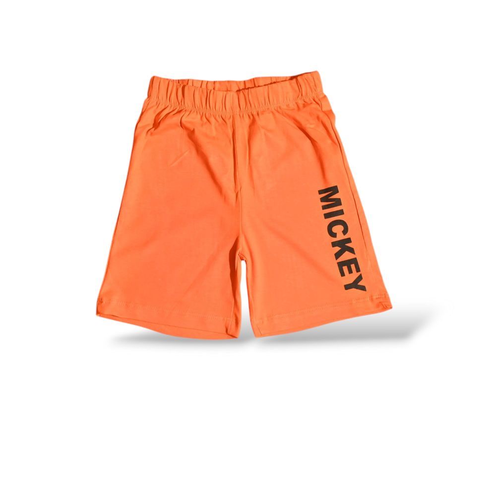 Mickey Mouse - Boys Short Set - Orange