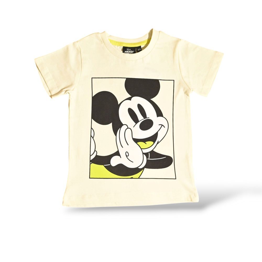 Mickey Mouse - Boys Short Set - Yellow