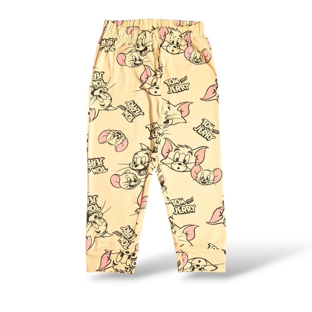 Tom & Jerry - Boys Short Sleeve Pajama Set - Multicolor