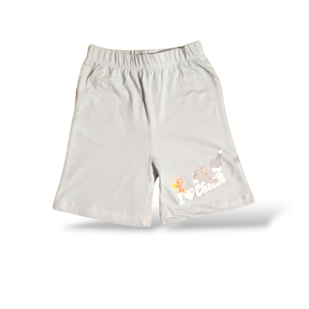 Tom & Jerry - Boys Short Set - Yellow/Grey