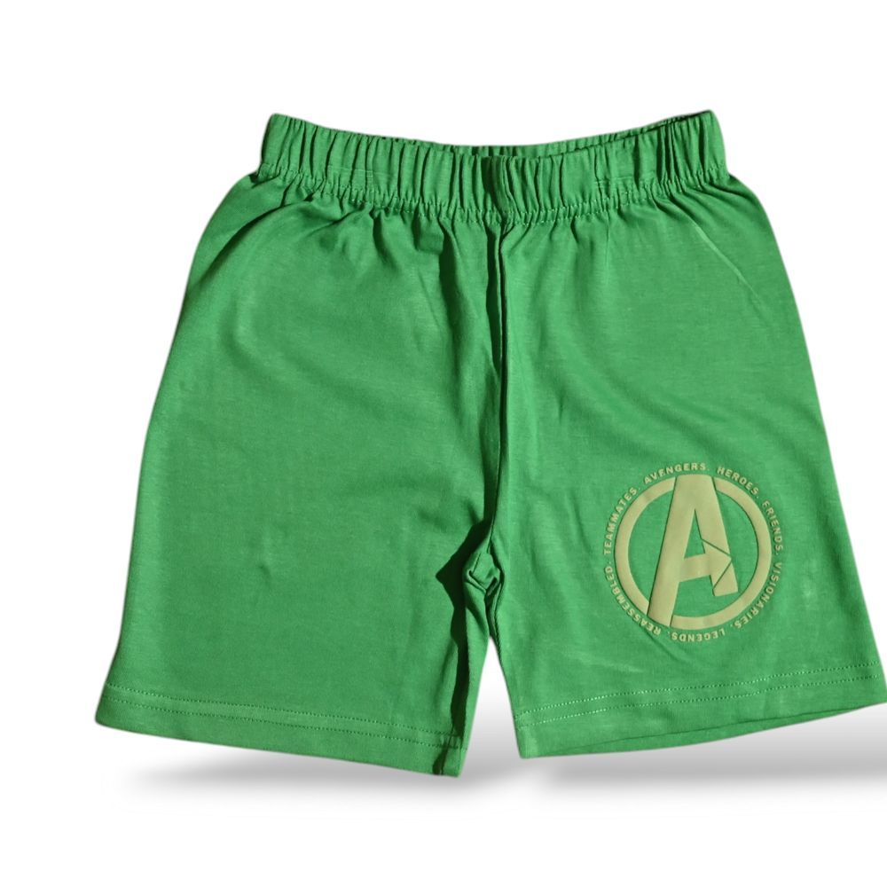 Avengers - Boys Summer Sleeveless & Short Set - Green