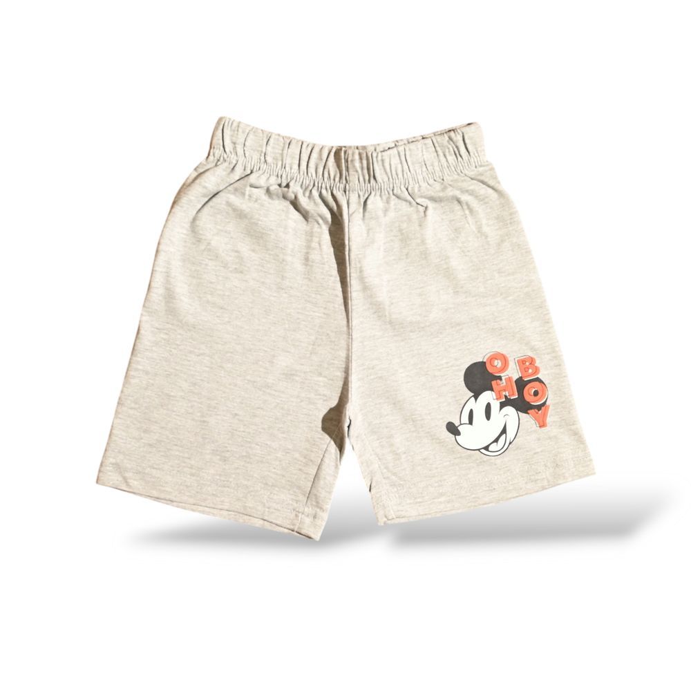 Mickey Mouse - Boys Summer Sleeveless & Short Set - Red/Grey