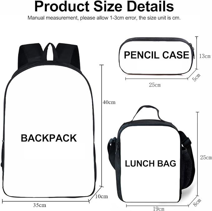 Na Na Na Surprise - School Backpack - 16-inch With Lunch Bag And Pencil Case - Pink - 3pcs