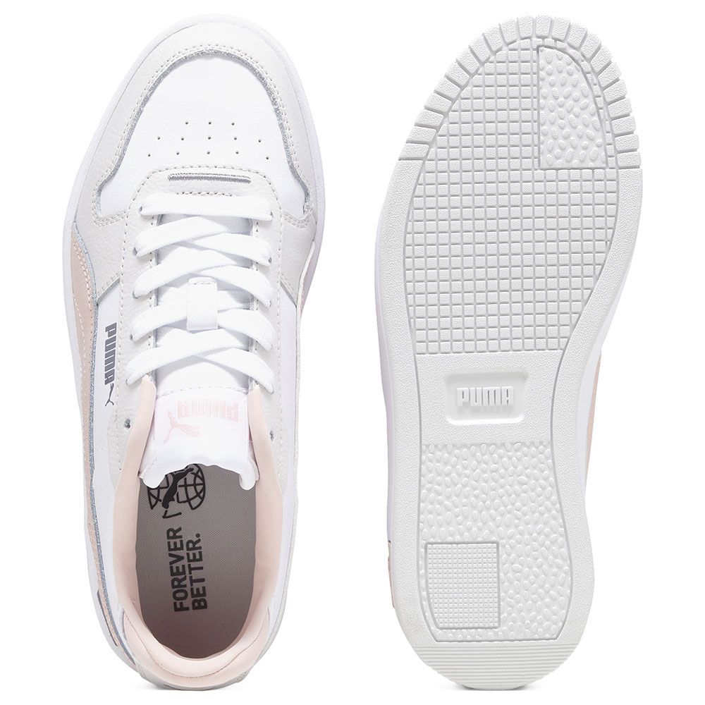 Puma - Carina Street Jr Sneakers - White/Rose Dust