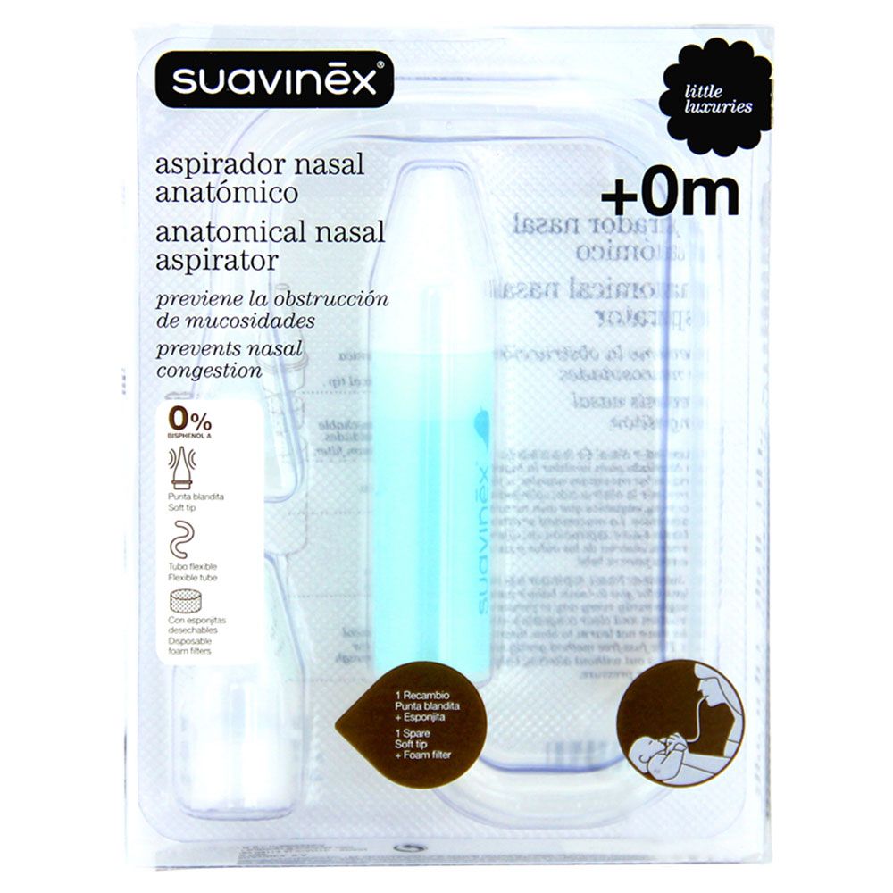 Suavinex - Anatomical Nasal Aspirator BPA Free