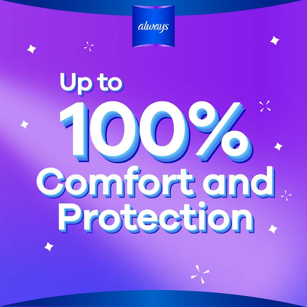 Always Cool & Dry, Maxi Thick, Large Sanitary Pads with Wings, 60 Pads