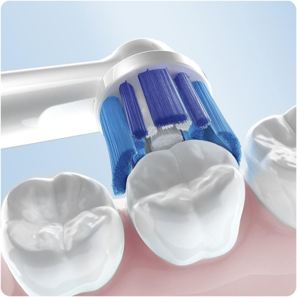 أورال بي- رؤوس فرشاة الأسنان بريسشن كلين للاستبدال لفرشاة اورال بي برو و فيتاليتي- عدد 2