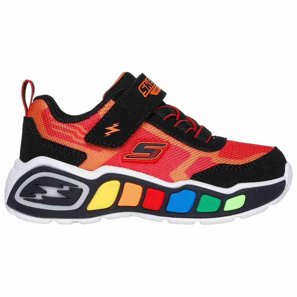 Skechers - Play Scene Sneakers - Black Red