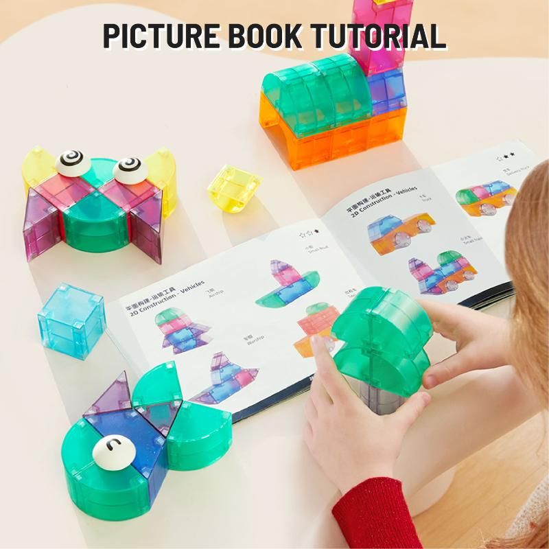  3D Magnetic Blocks - 20pcs