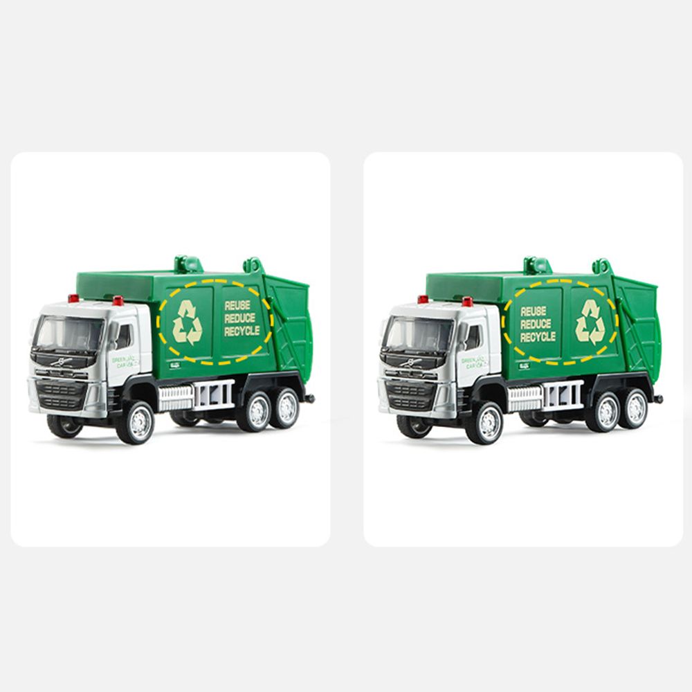 Babycare - Pull-Back Alloy Model Truck - Green