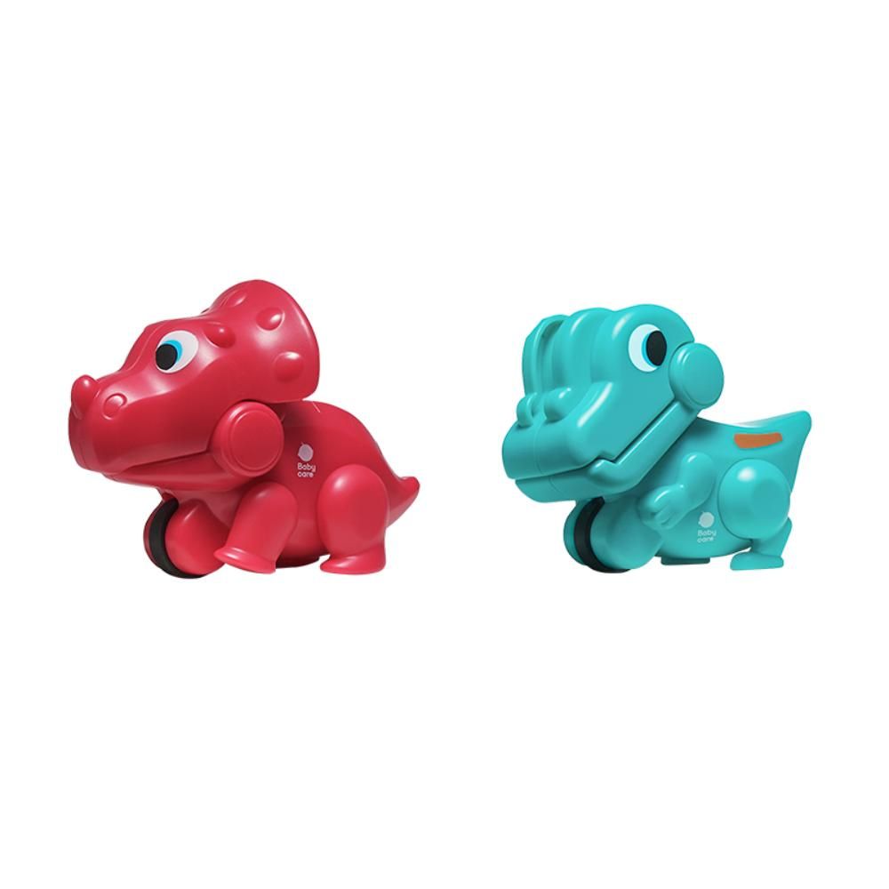 Babycare - Mini Car Toy - Dino - Red/Light Green - Pack of 2