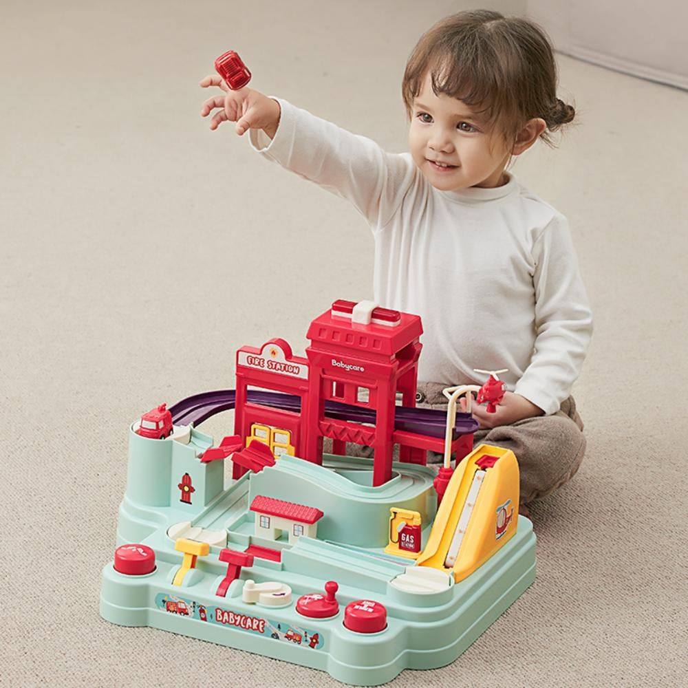 Babycare - Fire Station Adventure Playset