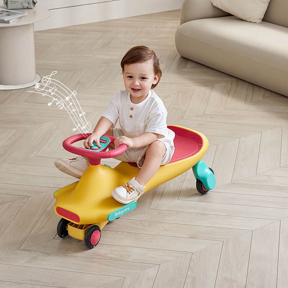 Babycare - Nyokiroad Wiggle Manual Ride-On Car - Green