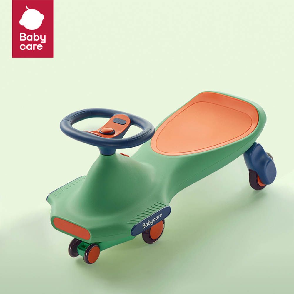 Babycare - Nyokiroad Wiggle Manual Ride-On Car - Green