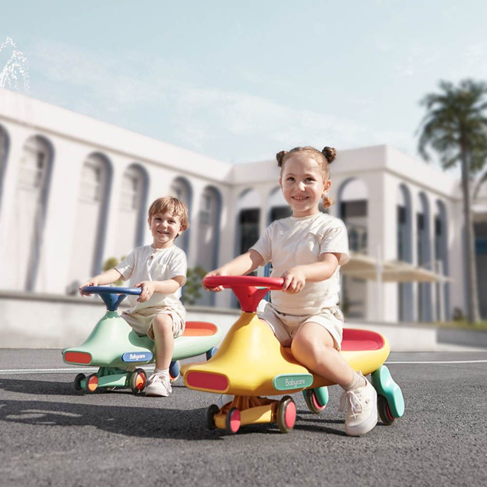 Babycare - Wiggle Ride-On Car - Salmon Red