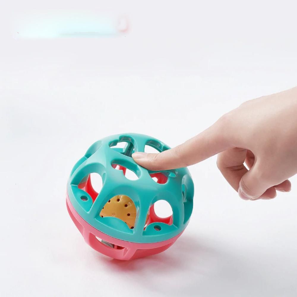 Babycare - Baby Rattle Ball - Red/Sky Blue