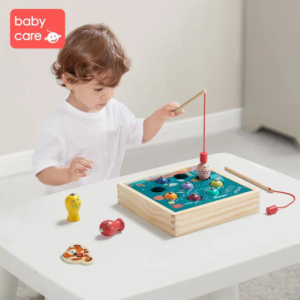 Babycare -  Fishing Game Wooden Toy Set