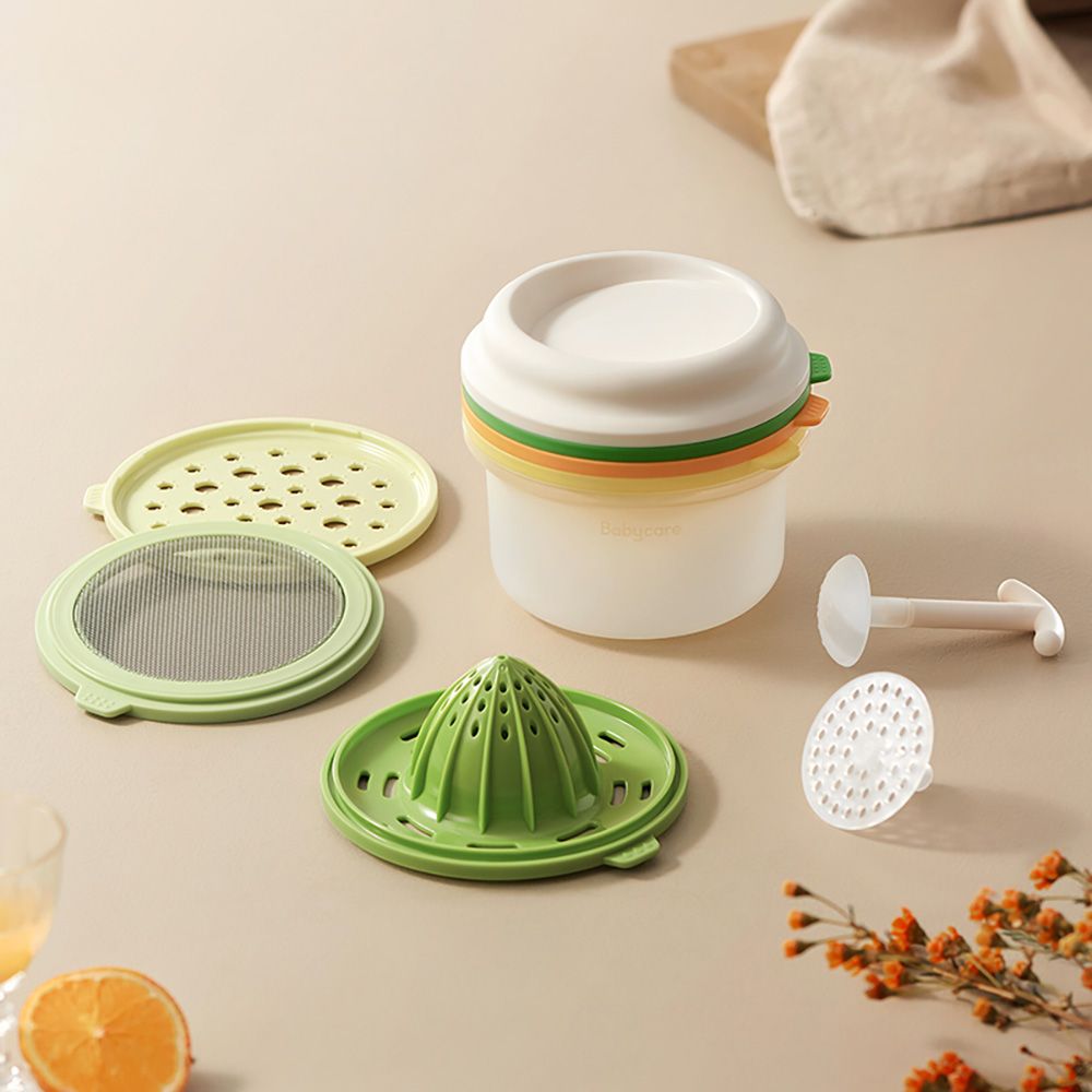 Babycare - Baby Food Masher Set - Amber Powder