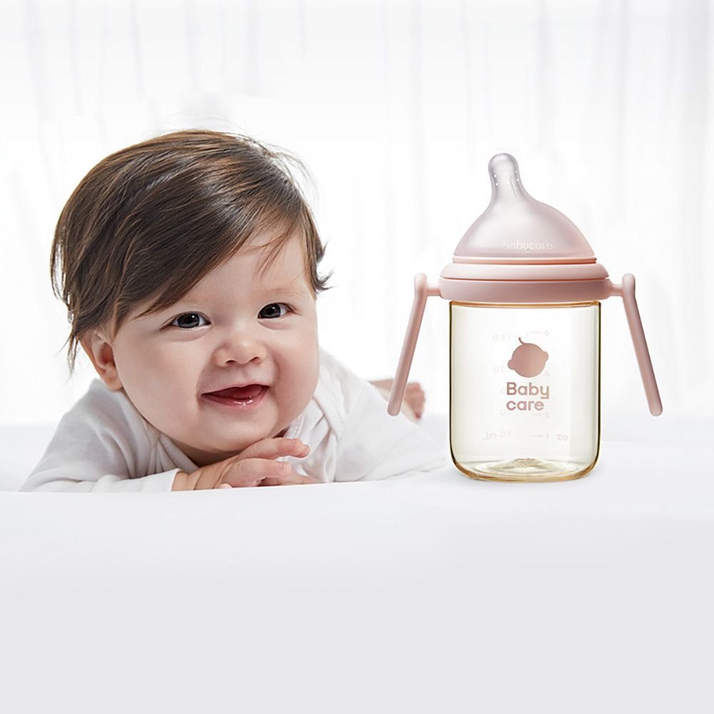 Babycare - Nopayon Pro Bottle - Weir Powder Pink - 3-6M