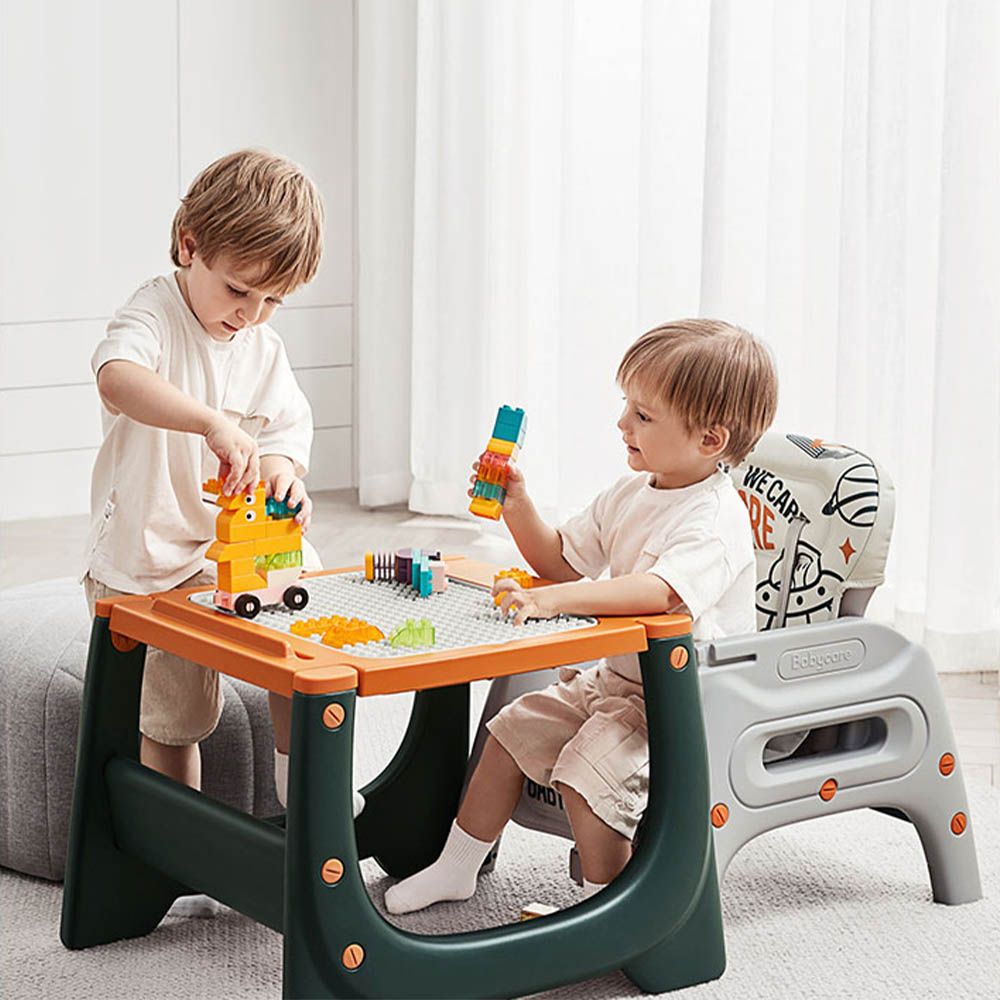 Babycare - 2-In-1 High Chair - Orange