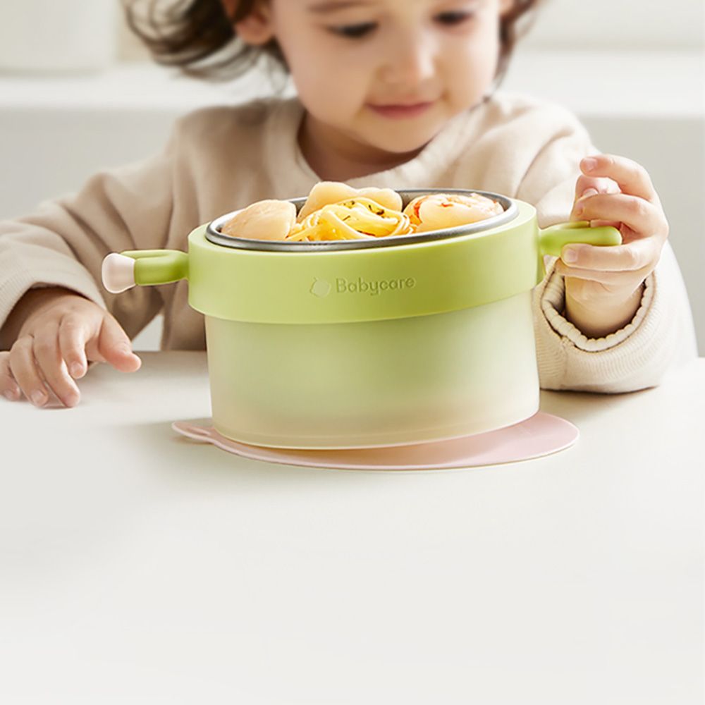 Babycare - Water Heating & Cooling Bowl Set 5-In-1 - Green