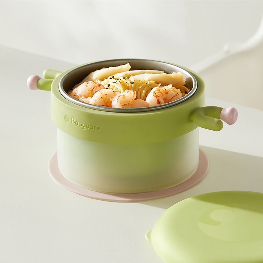 Babycare - Water Heating & Cooling Bowl Set 5-In-1 - Green