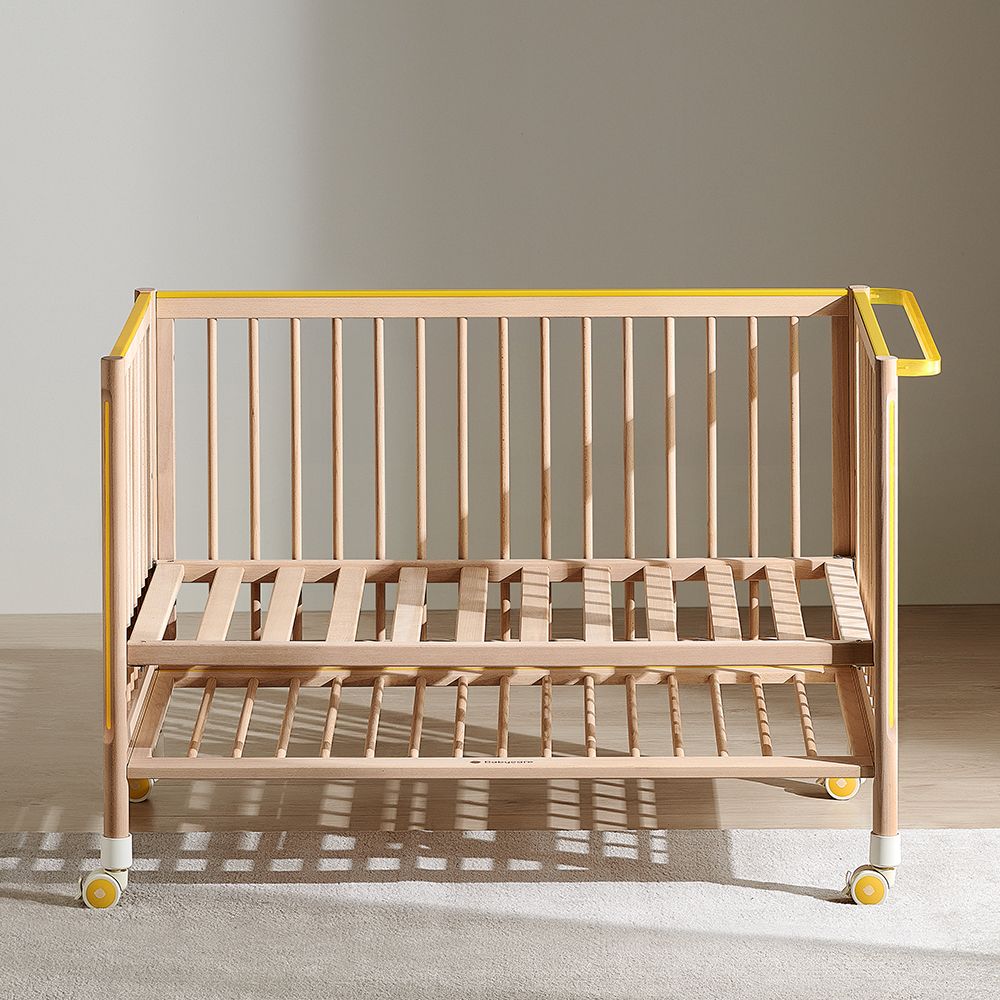 Babycare - Mengke Pro Baby Crib - Brown