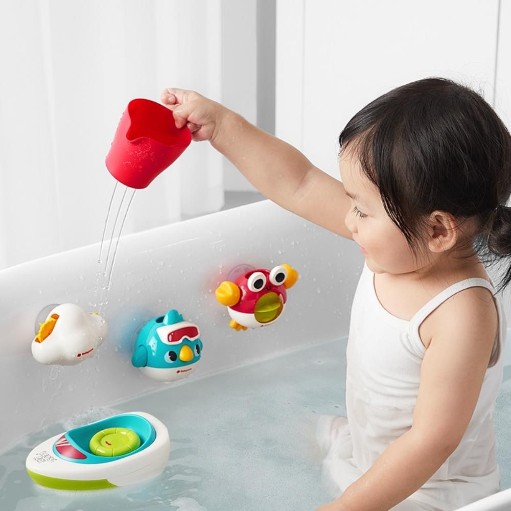 Babycare - Bath Toy Set - 5pcs