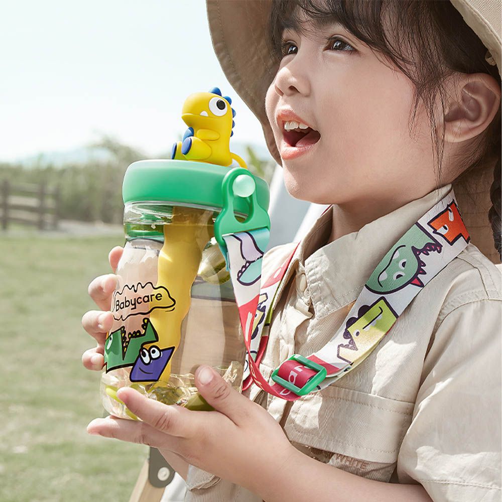 Babycare - T-Rex Toby Water Bottle - Green - 500 ml