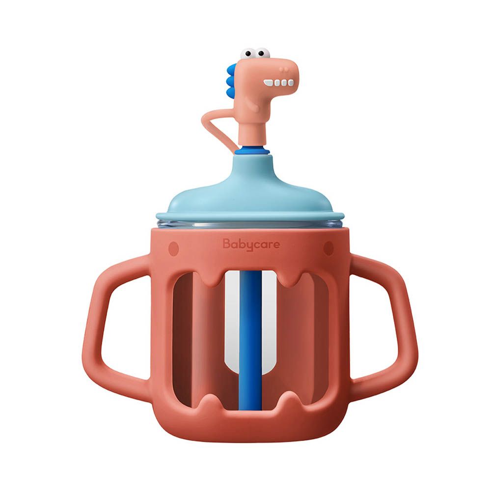 Babycare - Toby Milk Cup - 250ml - T-Rex - Red