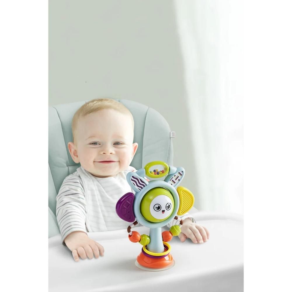 Babycare - Baby Table Rattle - Yellow/Red