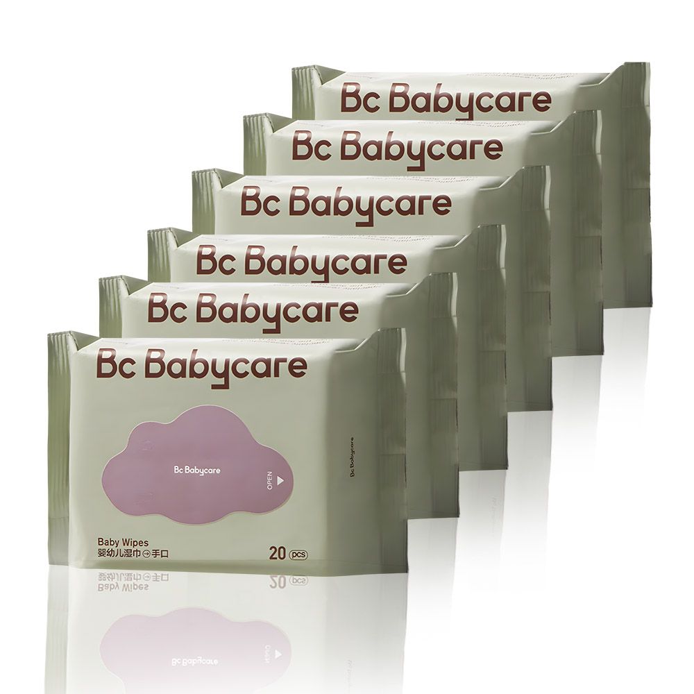 Babycare - Baby Wipes - Pack of 6 - 120 Pcs