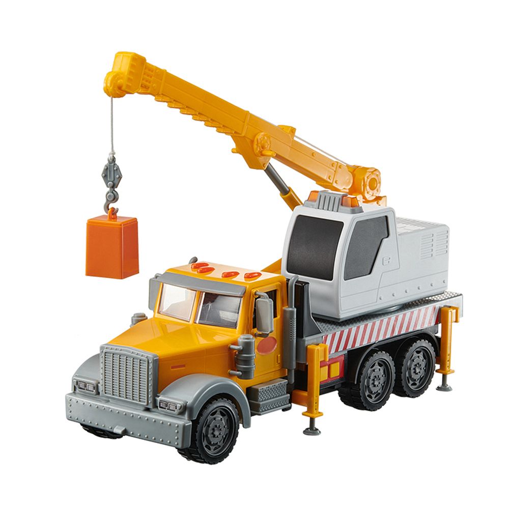 Babycare - Crane Truck Playset And Basketball Set With Activity Cube