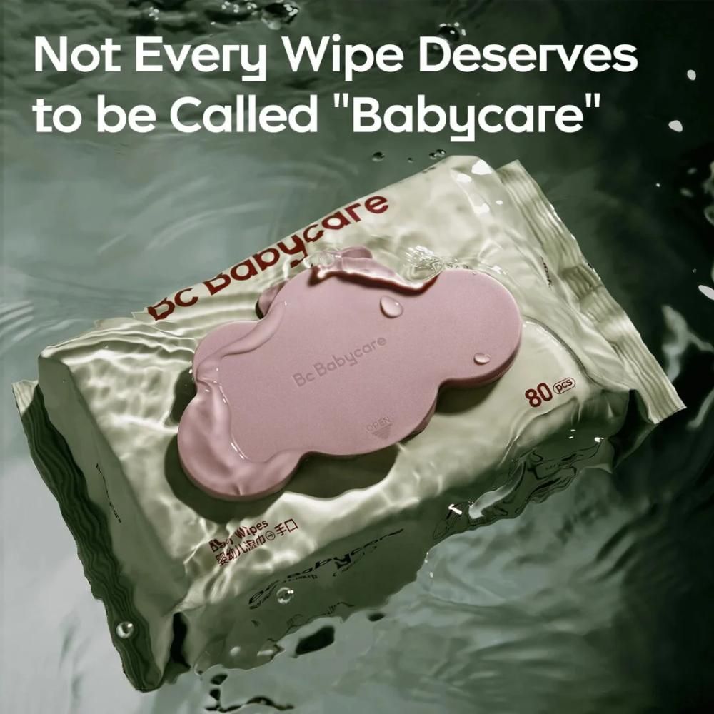 Babycare - Baby Wipes - 80 Pcs